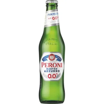 Peroni Nastro azzurro Italiaans bier 0.0%