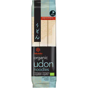 Hakubaku Organic udon noodles