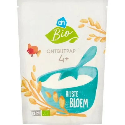 AH Biologisch Ontbijtpap rijstebloem 4m+