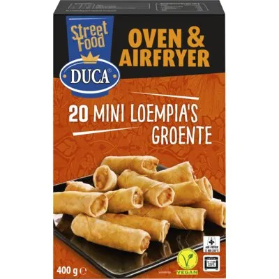Duca 20 mini loempia's groente