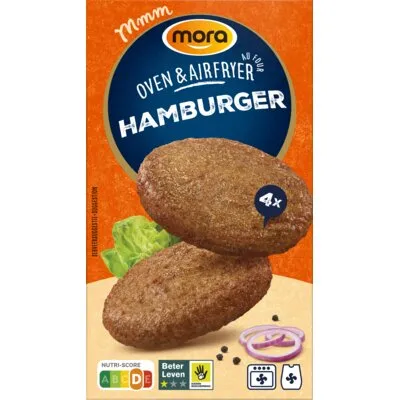 Mora Oven & airfryer hamburgers