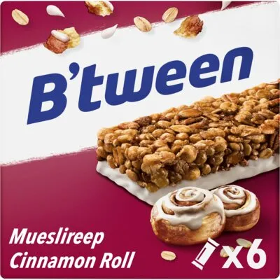 Hero B'tween mueslireep cinnamon roll