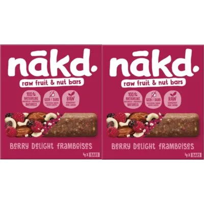 Nakd Berry delight bars 2-pack