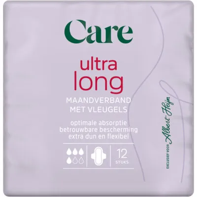 Care Maandverband ultra long met vleugels