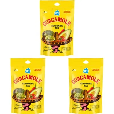 AH Guacamole seasoning mix 3-pack