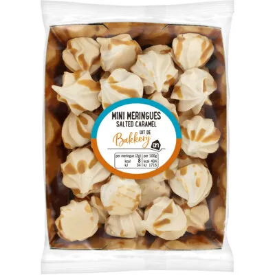 AH Mini meringues salted caramel
