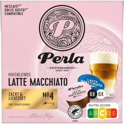 Perla Huisblends Dolce gusto compatible latte macchiato