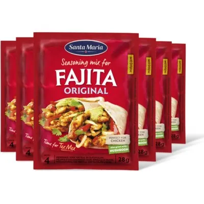 Santa Maria Kruidenmix fajita 6-pack