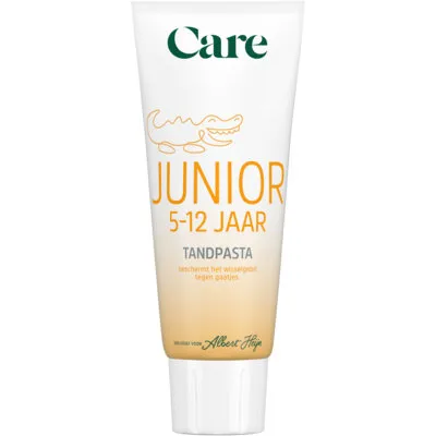 Care Tandpasta junior 5-12 jaar met fluoride