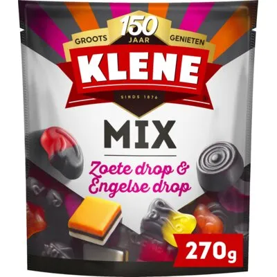 Klene Mix zoete & Engelse drop