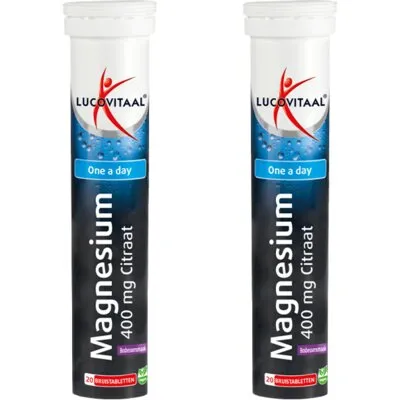 Lucovitaal Magnesium citraat tabletten 2-pack
