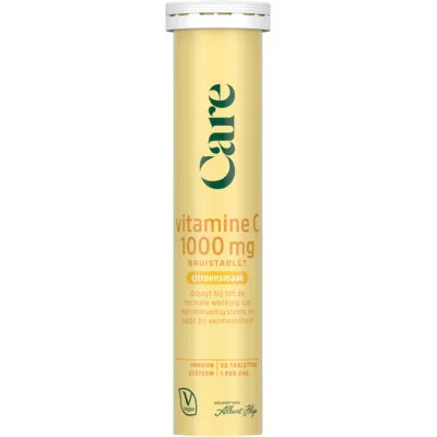 Care Vitamine C citroensmaak bruistablet