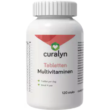Curalyn Multivitaminen & Mineralen Tabletten 120 Stuks