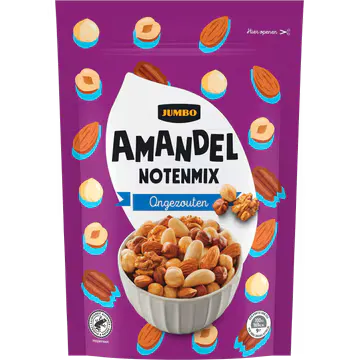 Jumbo Amandel Notenmix Ongezouten 200 g