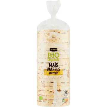 Jumbo Biologische Maïswafels Zeezout 130 g