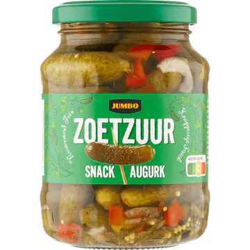 Jumbo Snack Augurk Zoetzuur 350 g