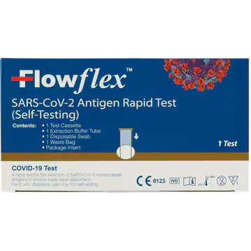 Merkloos Flowflex Sars-Cov-2 Antigen Zelftest 1 Stuk