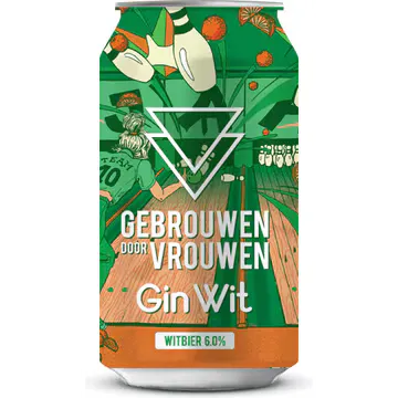 Gebrouwen Door Vrouwen Gin Wit 330ML