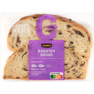 Jumbo - Krentenbrood - 500 g