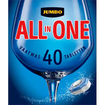 Jumbo All in One Vaatwastabletten 40 x 19g