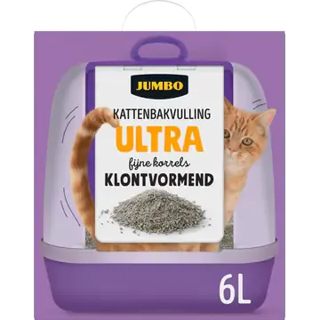 Jumbo Kattenbakvulling Ultra Klontvormend 6 L