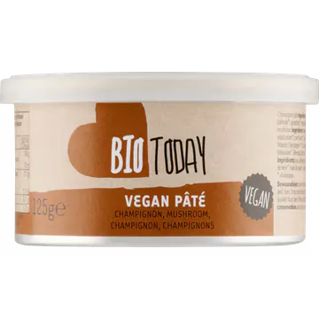 Bio Today BioToday Vegan Pâté Champignon 125 g