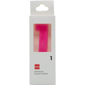 HEMA Taartkaarsjes Cijfer 1