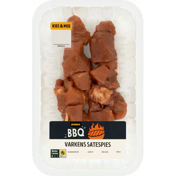 Jumbo BBQ Varkens Satespies 200 g