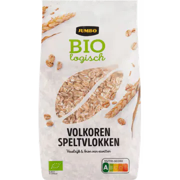 Jumbo Biologisch Volkoren Speltvlokken 500 g