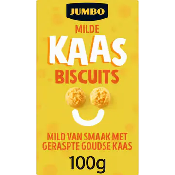 Jumbo Milde Kaas Biscuits 100 g