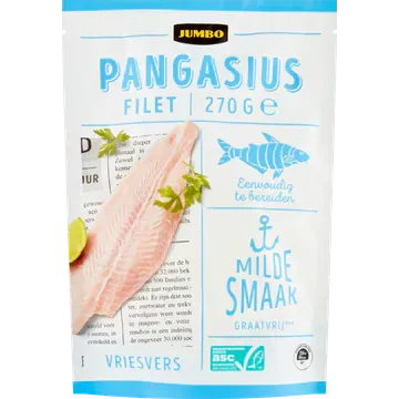 Jumbo Pangasiusfilet 270 g