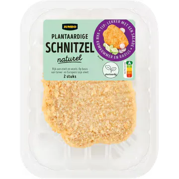 Jumbo Plantaardige Schnitzel Naturel 2 Stuks 200 g
