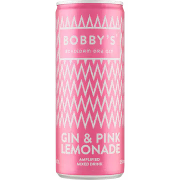 Bobby's Mixdranken Gin & Pink Lemonade