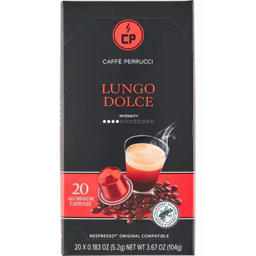 Caffè Perrucci Lungo Dolce 20 x 5.2 g