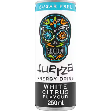 Fuerza Energy Drink White Citrus Flavour 250ML