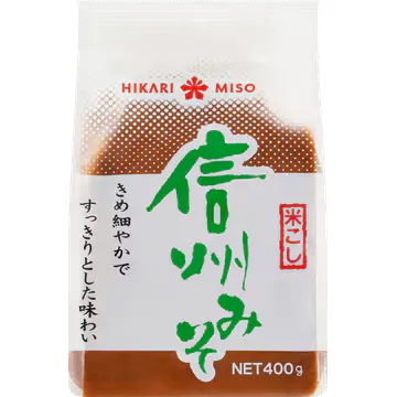 Hikari Miso Shinshu Shiro Miso (White/Yellow Miso) 400 g