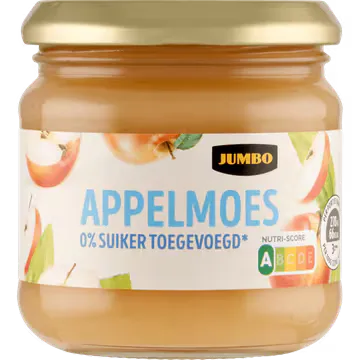 Jumbo Appelmoes 0% Suiker Toegevoegd 190 g