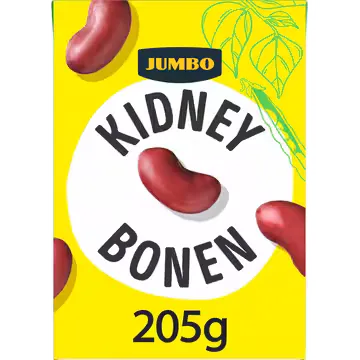 Jumbo Biologische Kidneybonen 205 g
