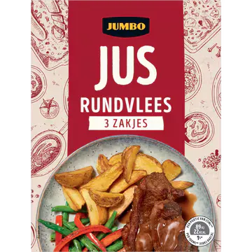 Jumbo Jus Rundvlees 3 x 18 g