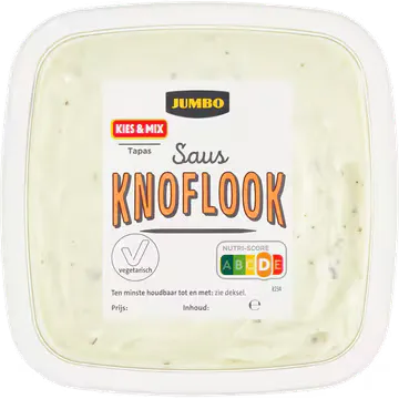Jumbo Knoflooksaus  200 g