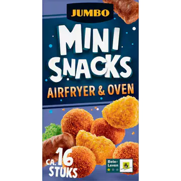 Jumbo Mini Snacks Airfryer & Oven ca. 16 Stuks