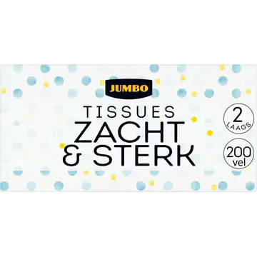 Jumbo Tissues Zacht & Sterk 2 Laags 200 Stuks