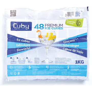 Cuby Premium IJsblokjes 1 kg