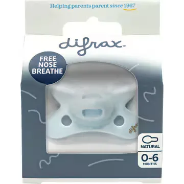 Difrax Fopspeen Natural 0-6 M Unisex