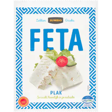 Jumbo Feta Kaas 43+ Plak 200 g