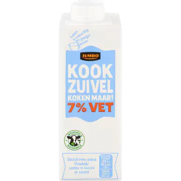 Jumbo Kookzuivel 7% Vet 250 ml