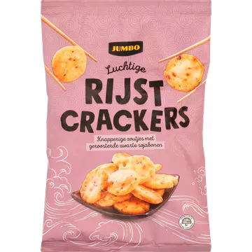 Jumbo Luchtige Rijstcrackers 175 g