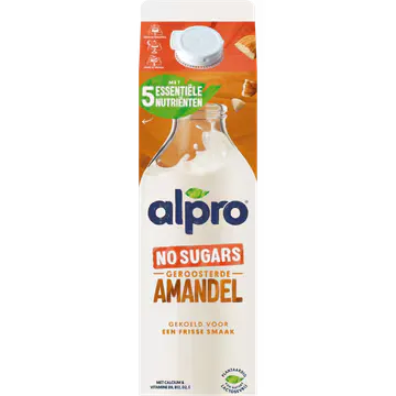 Alpro Amandeldrink Zonder Suikers Gekoeld 1L
