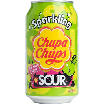 Chupa Chups Sour Green Apple 345ml