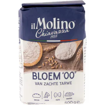 Il Molino Chiavazza Bloem 00" van Zachte Tarwe 500g